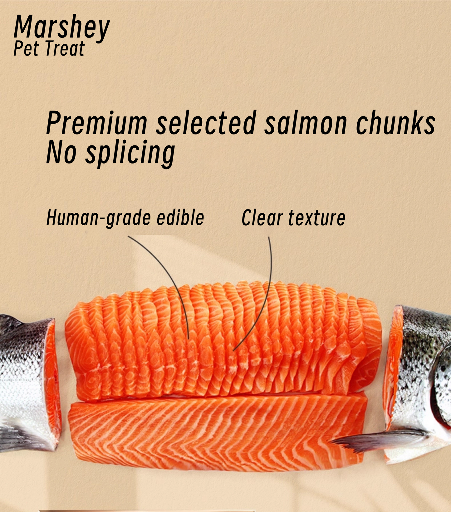 Premium Freeze-Dried Salmon Bites for Dogs & Cats – High Protein, Omega-3 Rich, All-Natural Pet Treats