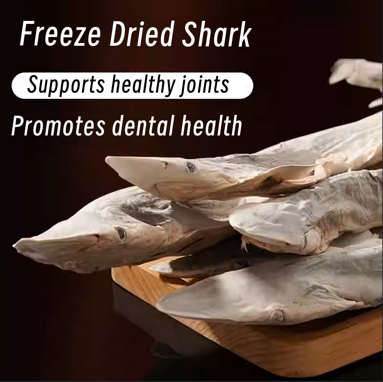 Freeze dried  shark pet snack dental health support Joint