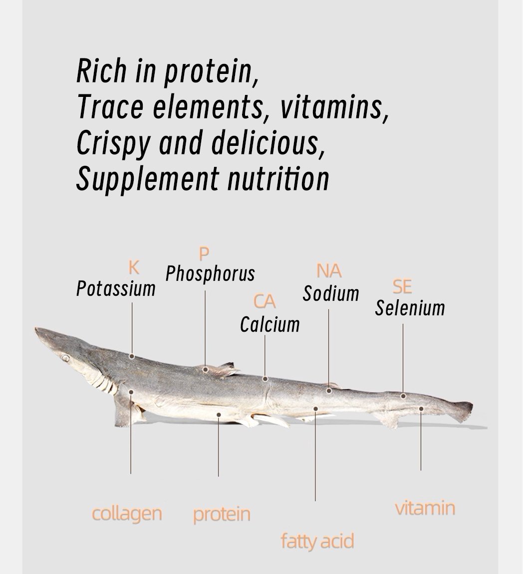 Freeze dried  shark pet snack dental health support Joint