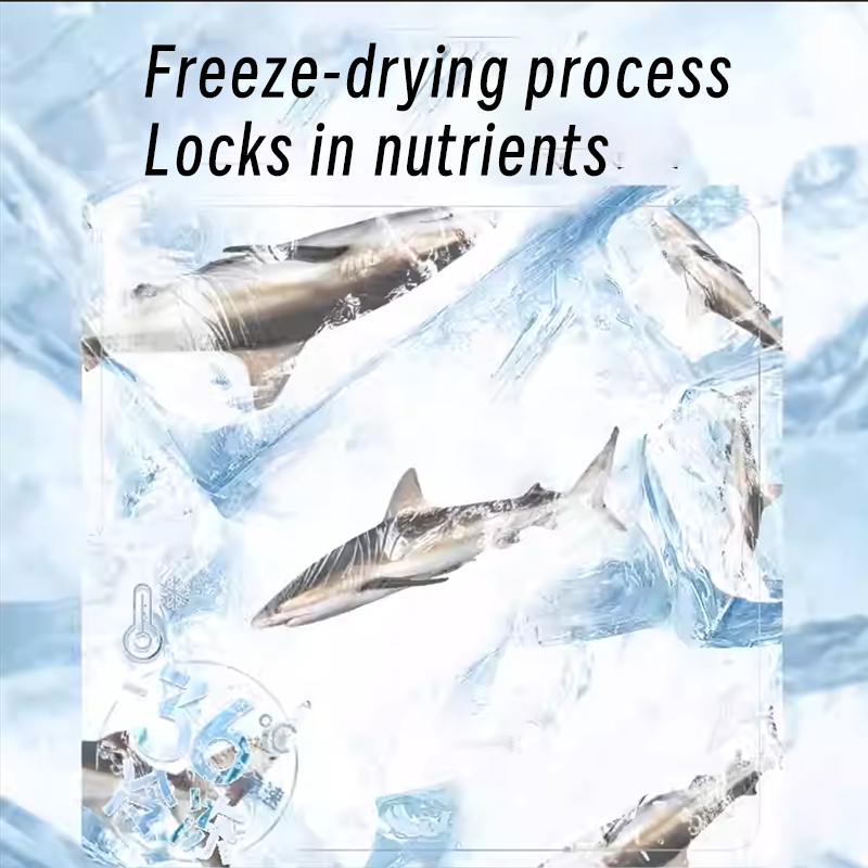 Freeze dried  shark pet snack dental health support Joint